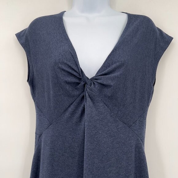 Patagonia Women's Nena Knotted Front/Cap Sleeve V-Neck Dress M - Picture 4 of 10